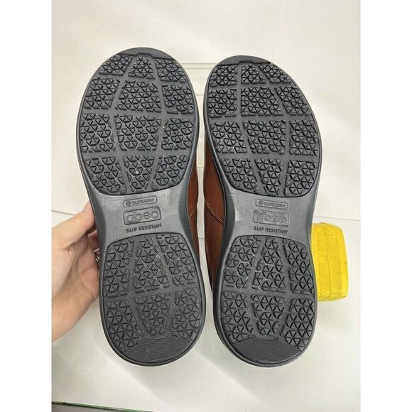 ABEO Mens Brown Shoes Size 12 M SMARTsystem Smart 3860 Slip-on Cognac - Picture 11 of 12